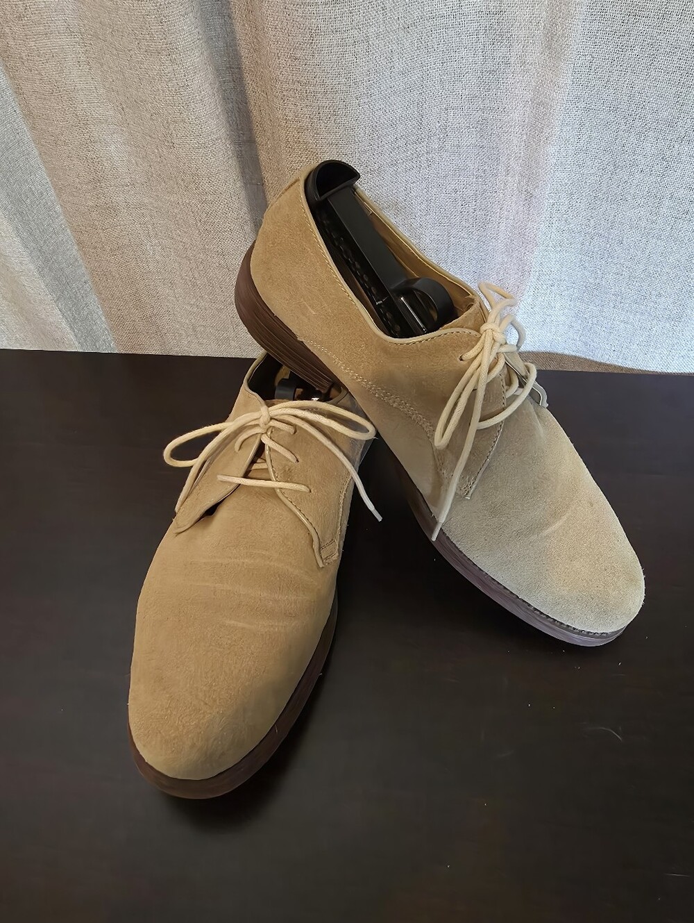 Hush Puppies Tan Suede Chukka Boots - Lace-Up Casual